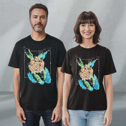 Aquarell Schildkröte II - Organic Shirt