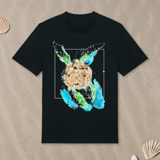 Aquarell Schildkröte II - Kids Organic Shirt