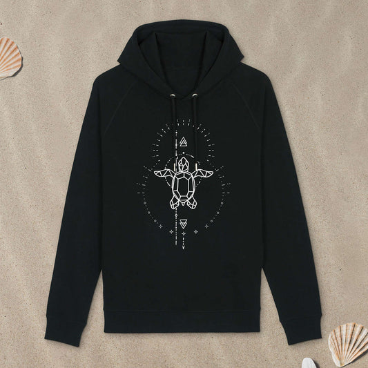 Astro Meeresschildkröte I - Organic Fashion Hoodie